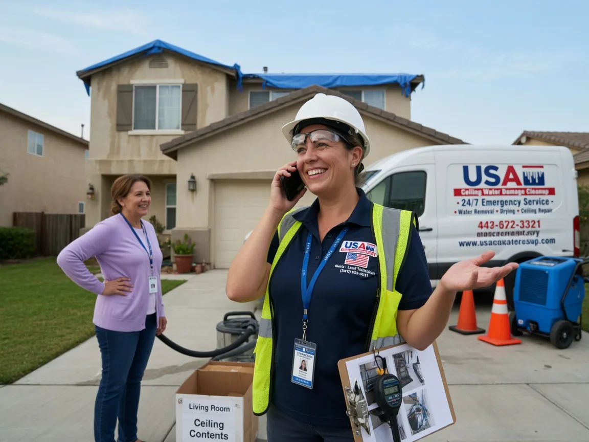 Ceiling Water Damage Restoration Homestead, IA FAQs