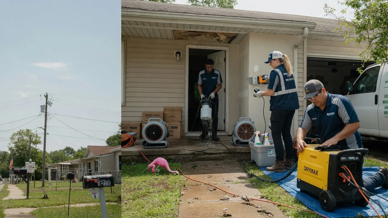Storm Damage Water Removal in Homestead, IA near me